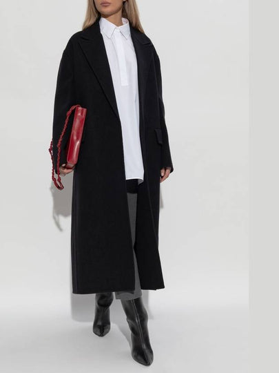 JIL SANDER Wool Coat, Women's, Black - JIL SANDER - BALAAN 2