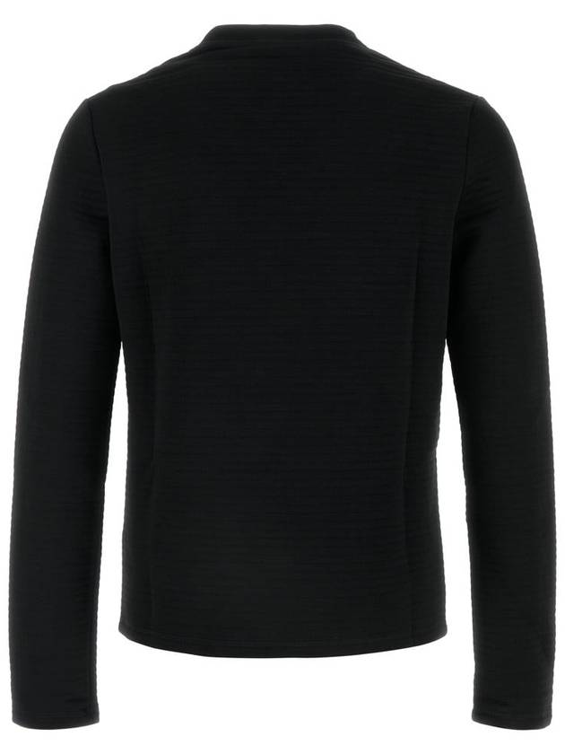 Logo Patch Long Sleeve T-Shirt Black - JIL SANDER - BALAAN 3