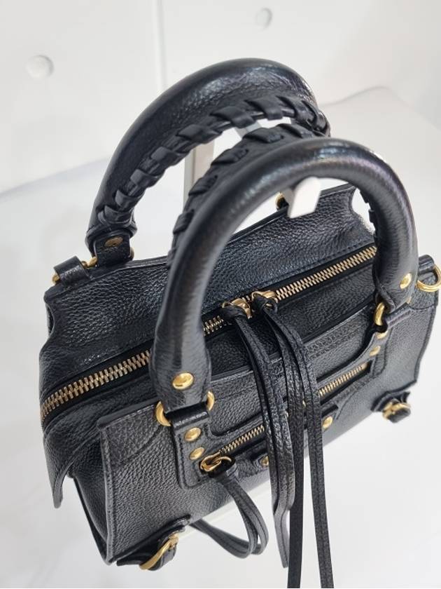 Direx Neo Classic Mini Tote Bag Black Shoulder - BALENCIAGA - BALAAN 5