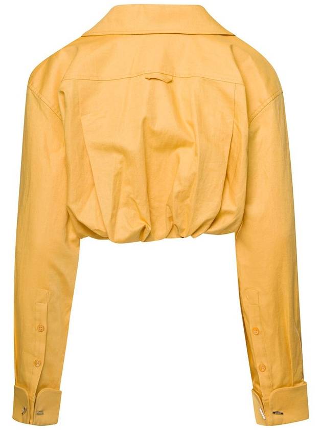 Shirt 85881 223SH014 1064 250 YELLOW - JACQUEMUS - BALAAN 3