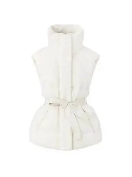 Jerina Women s Teddy Down Vest White 270015 - MACKAGE - BALAAN 1