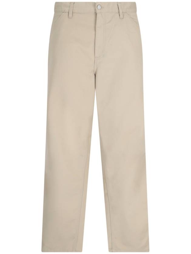 Logo Patch Straight Pants I020075 - CARHARTT WIP - BALAAN 2