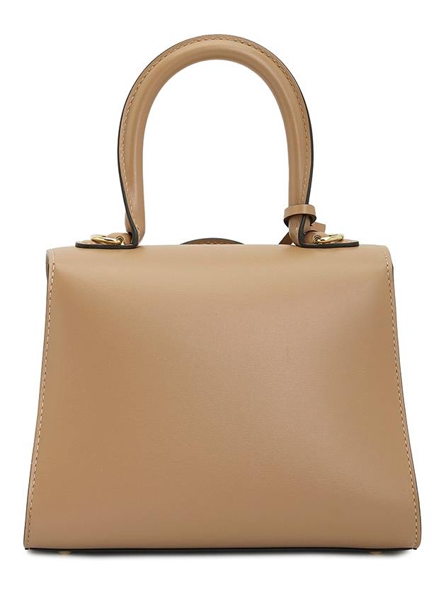 Brillant Mini Box Tote Bag Brown - DELVAUX - BALAAN 5