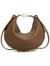 Fendigraphy Leather Small Tote Bag Brown - FENDI - BALAAN 2