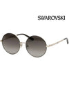 Sunglasses SK301K 48E Round Women's Fashion - SWAROVSKI - BALAAN 4