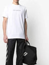 Pascal Logo Round Short Sleeve T-Shirt White - OFF WHITE - BALAAN 5