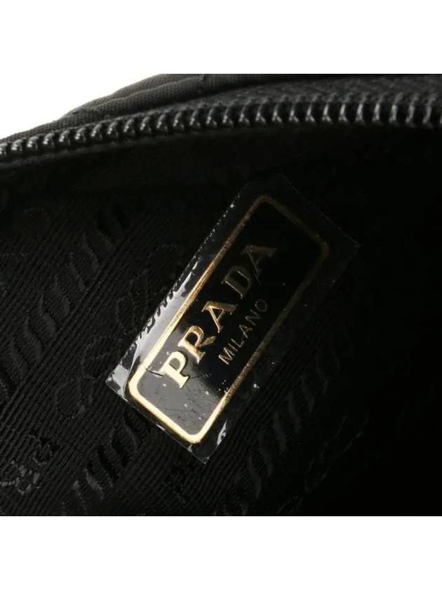 Nylon Quilted Hobo Tote Bag Black - PRADA - BALAAN 7