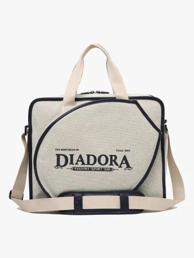 Diadora Forte Canvas Tennis Boston Bag NAVY - DIADORA - BALAAN 1