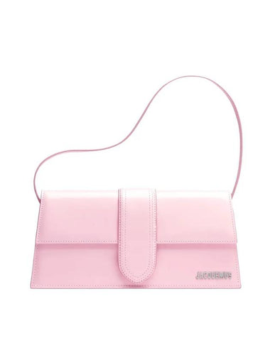 Le Bambino Long Flap Shoulder Bag Pale Pink - JACQUEMUS - BALAAN 1