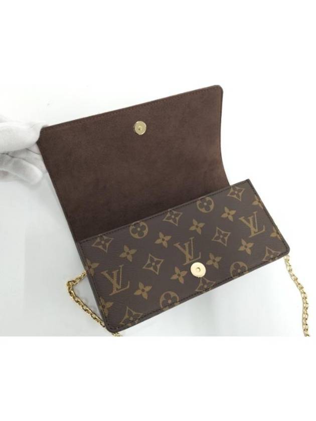 Lily Monogram Chain Shoulder Bag Brown - LOUIS VUITTON - BALAAN 8