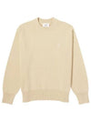 De Coeur Crewneck Knit Top Ivory - AMI - BALAAN 2