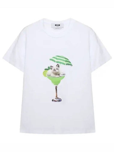 Stampa cocktail t shirt - MSGM - BALAAN 1