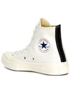 Chuck Taylor High Top Sneakers P1 K112 2 White - COMME DES GARCONS - BALAAN 4