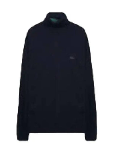 Knit turtleneck merino wool sweater - LACOSTE - BALAAN 1