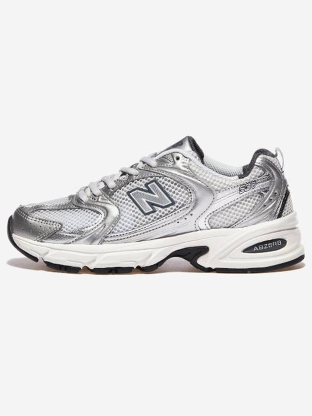 530 Low Top Sneakers Silver Metallic - NEW BALANCE - BALAAN 3