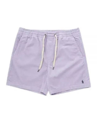 Cordyroy Prepster Shorts Purple - POLO RALPH LAUREN - BALAAN 2