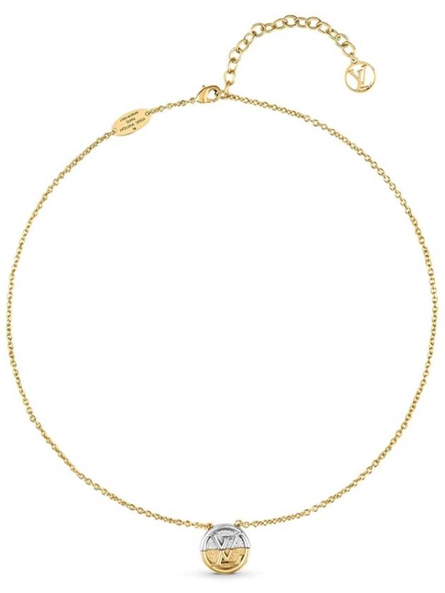 L TO V Necklace Gold - LOUIS VUITTON - BALAAN 2