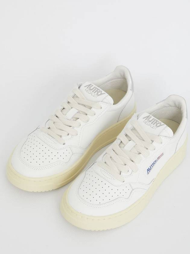 Medalist Silver Tab Low Top Sneakers White - AUTRY - BALAAN 6