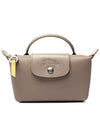 Le Pliage City Handle Pouch Bag Beige Taupe - LONGCHAMP - BALAAN 2