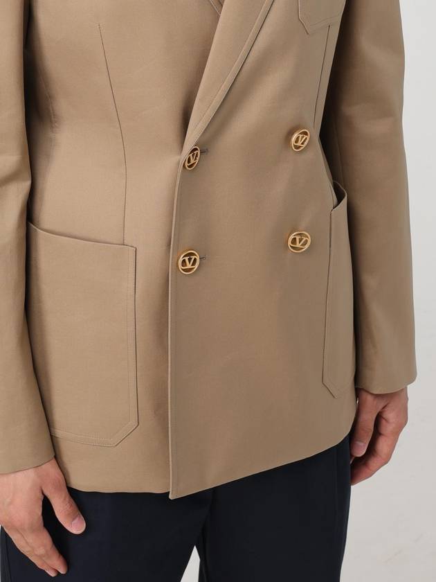 Blazer a doppiopetto Valentino in cotone - VALENTINO - BALAAN 5