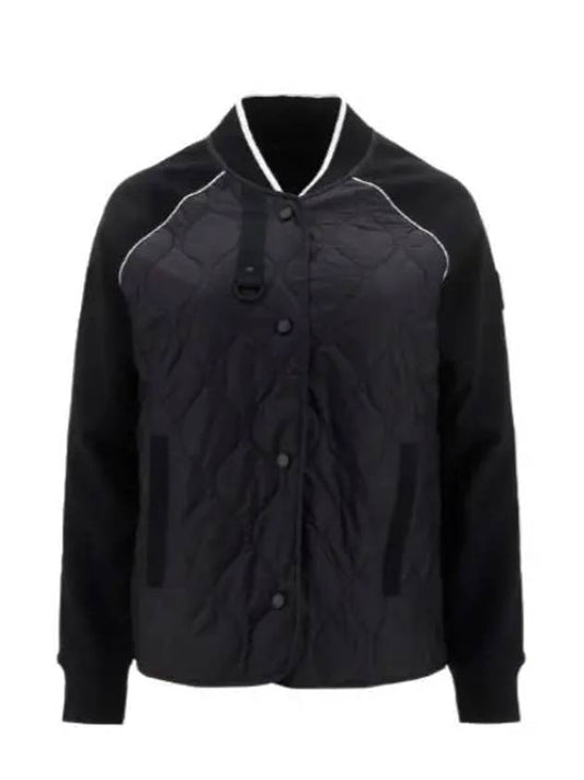 Quilted Bomber Jacket Black - MOOSE KNUCKLES - BALAAN 2