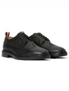 Men's Classic Long Wing Brogue Lace Up Brogue Shoes Black - THOM BROWNE - BALAAN 3