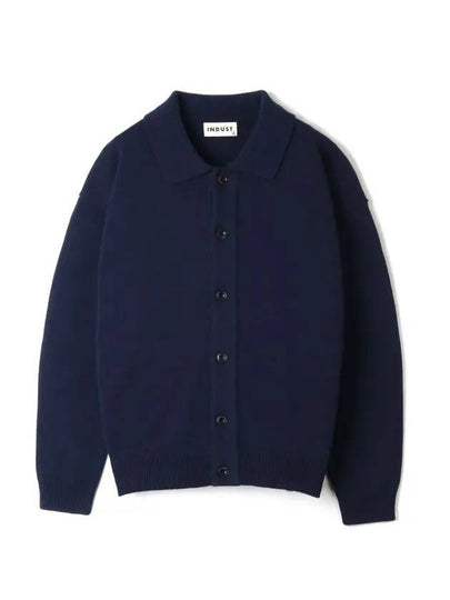 Roa cotton collar cardigannavy - INDUST - BALAAN 2