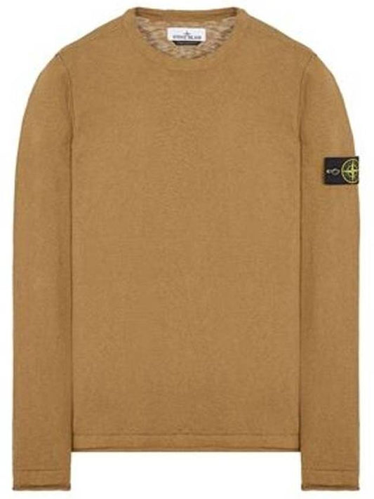 badge crew neck knit - STONE ISLAND - BALAAN.