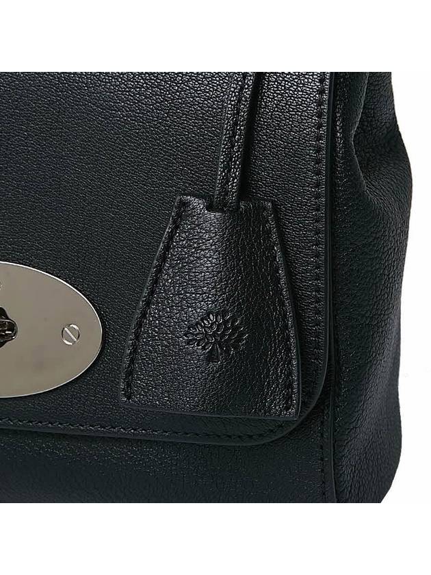 Lily Small Goat Leather Shoulder Bag Black - MULBERRY - BALAAN 9