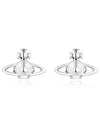 Women's Suzie Stud Earrings Silver - VIVIENNE WESTWOOD - BALAAN 3