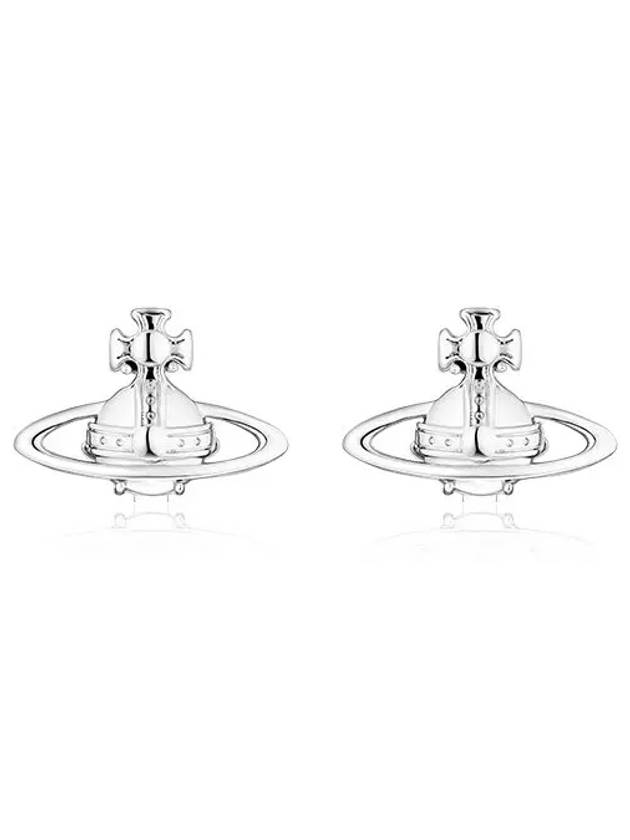 Women's Suzie Stud Earrings Silver - VIVIENNE WESTWOOD - BALAAN 4