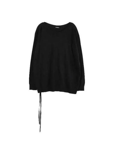 Logo strap decoration light knit 2202WKN06FA147 099 - ANN DEMEULEMEESTER - BALAAN 1