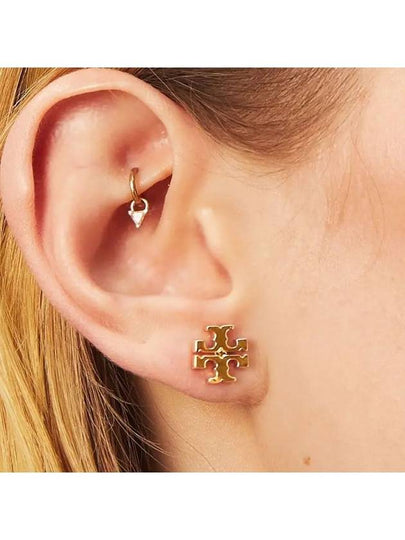 Women's Kira Stud Earrings Gold - TORY BURCH - BALAAN 2