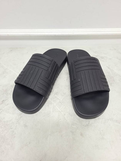 Black Carpet Rudder Slide Slippers 40 - BOTTEGA VENETA - BALAAN 2