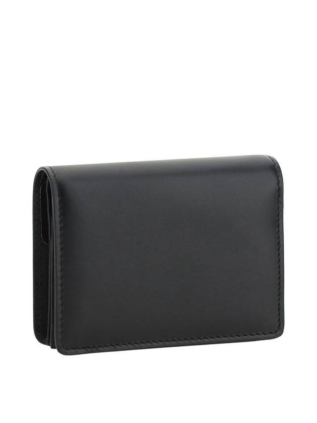 DG logo leather halfwallet black - DOLCE&GABBANA - BALAAN 4