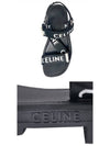 Leo Strappy Sandals Black - CELINE - BALAAN 6