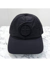 Logo Nylon Metal 6-Panel Ball Cap Black - STONE ISLAND - BALAAN 3