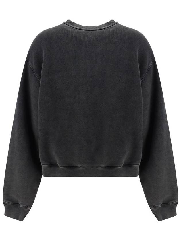 Alexander Wang Grey Cotton Sweatshirt - ALEXANDER WANG - BALAAN 1