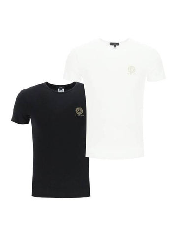 Medusa Logo Under Short Sleeve T-Shirt 2 Pack - VERSACE - BALAAN 1