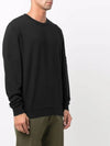 Men's Light Fleece Lens Wappen Sweatshirt Black - CP COMPANY - BALAAN 5