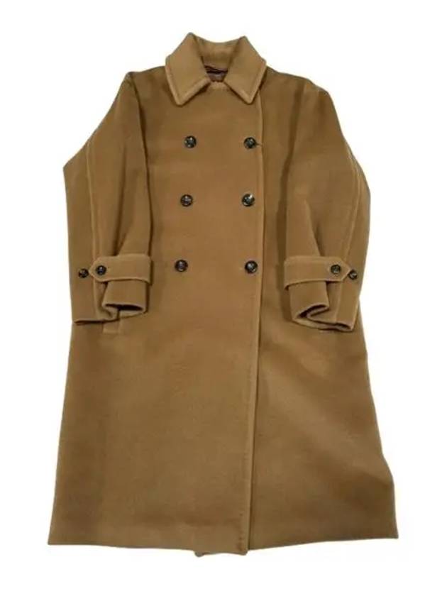 Women's GIochi Wool Double Coat Camel - MAX MARA - BALAAN 2