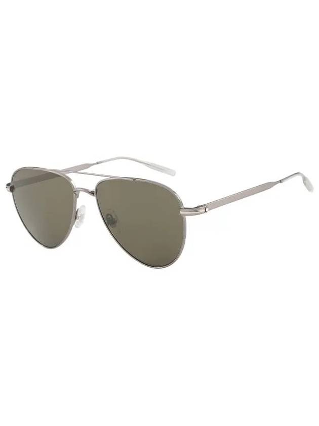 Sunglasses MB0235S 002 Boeing Metal Men Women - MONTBLANC - BALAAN 2