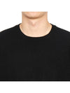 Men's Crew Neck Cashmere Knit Top Black - DRUMOHR - BALAAN 7