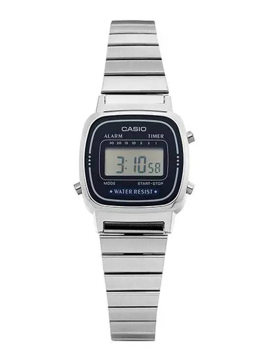 LA670WA 2DF 2 Digital Square Vintage Retro Women s Metal Watch - CASIO - BALAAN 2