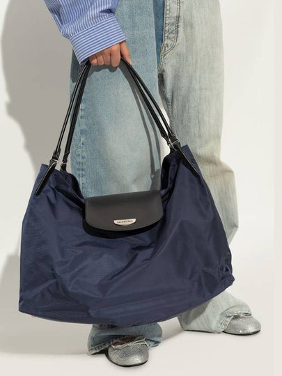 Balenciaga Shoulder Bag 'Geneve', Men's, Navy Blue - BALENCIAGA - BALAAN 2