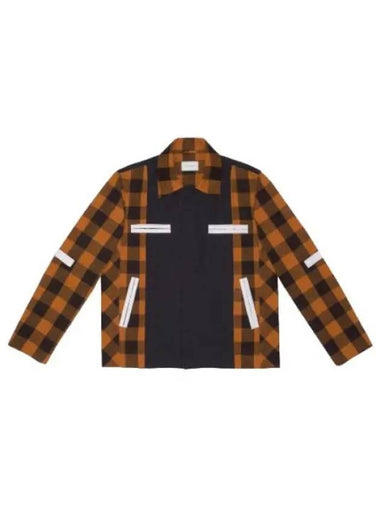 Plaid Walker Jacket Orange - CRAIG GREEN - BALAAN 1