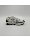 Fabric Laminated Low Top Sneakers Silver - CHANEL - BALAAN 6