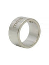 Engraved Logo Ring Silver - MAISON MARGIELA - BALAAN 2