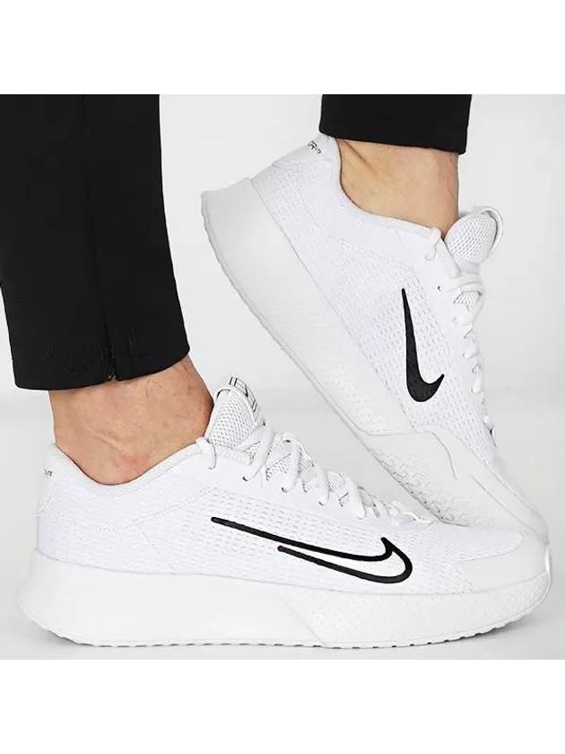 Court Vapor Lile Low Top Sneakers White - NIKE - BALAAN 2