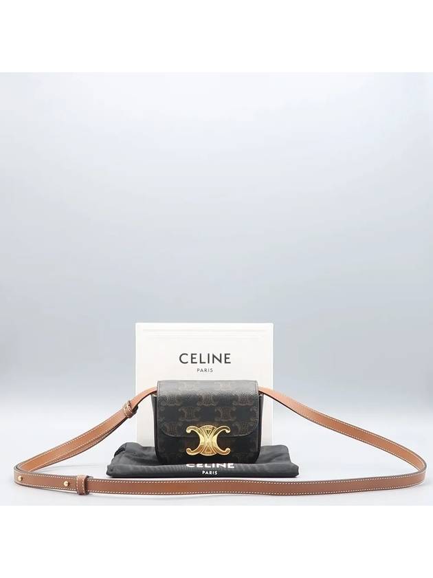 10I512DQB Crossbody Bag - CELINE - BALAAN 1